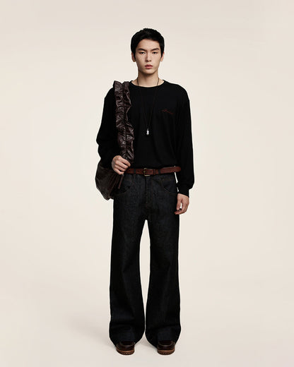 Tote en Forme de Croissant Élégant