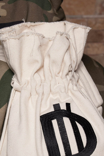 Sac à dos seau chic avec cordon de serrage