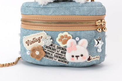 Sac bandoulière sur le thème des chiens