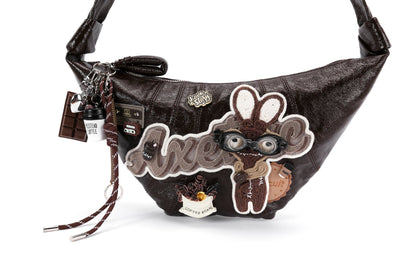 Sac Tote Croissant Lapin Fantaisiste