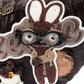 Sac Tote Croissant Lapin Fantaisiste