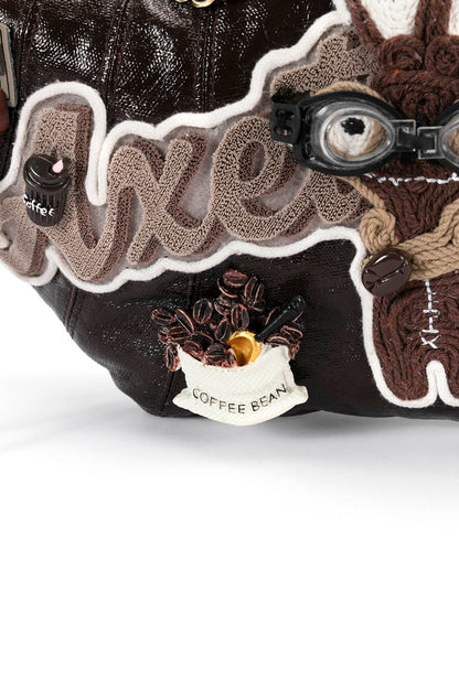 Sac Tote Croissant Lapin Fantaisiste