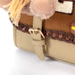 Sac à dos en peluche avec rabat