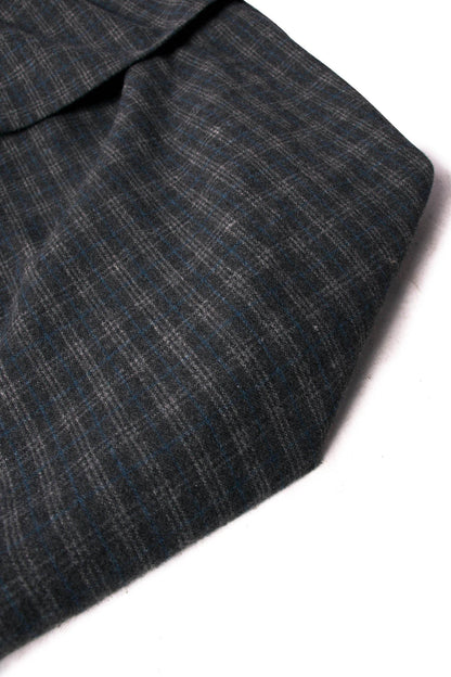 Sac Hobo en Laine à Carreaux Élégant