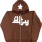 Sweatshirt avec Écriture Arabe