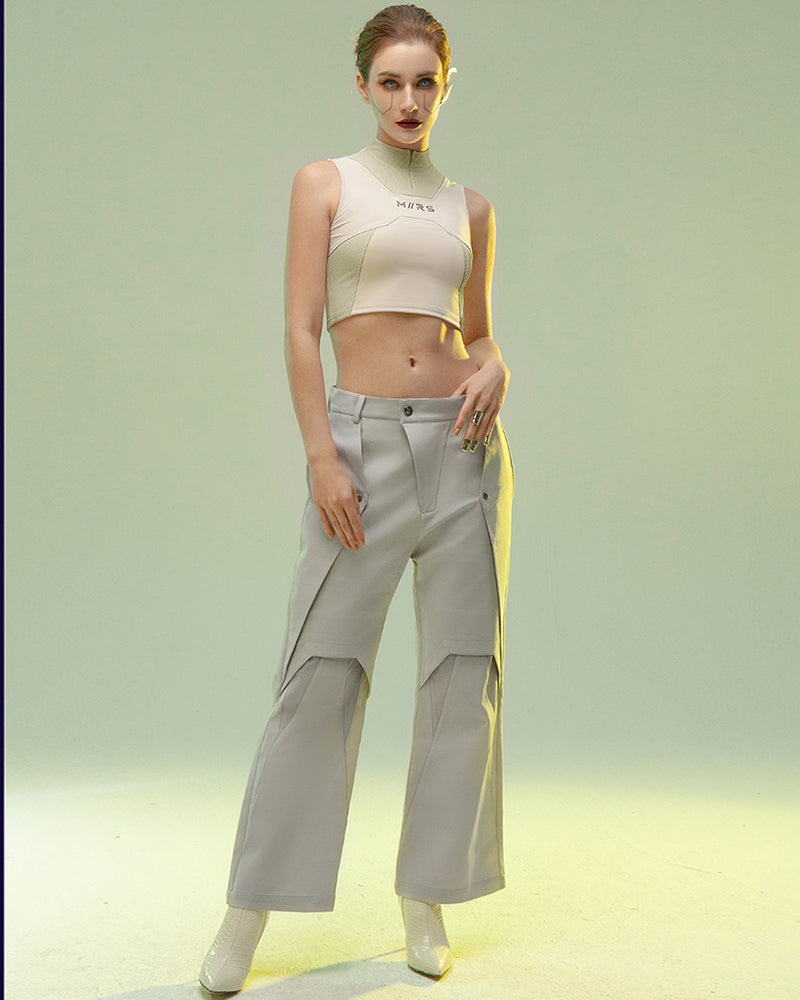 Pantalon Superposé Cyberpunk Révolutionnaire