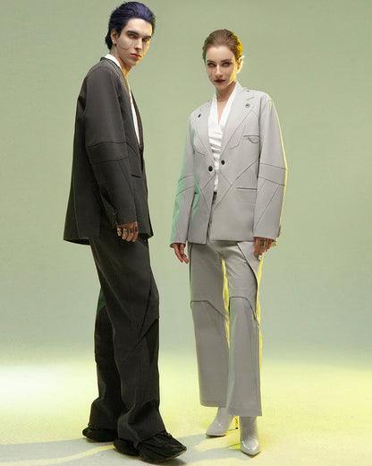 Pantalon Superposé Cyberpunk Révolutionnaire