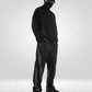 Sweat-shirt en Coton Noir Classique