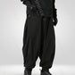 Pantalons larges noirs chics
