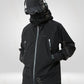 Veste coupe-vent noire élégante