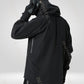 Veste coupe-vent noire élégante