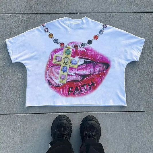 T-Shirt Lèvres