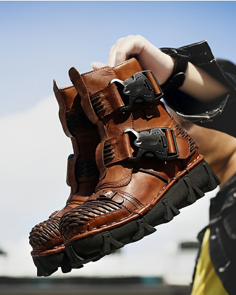 Bottes Techwear à Boucle Polyvalentes