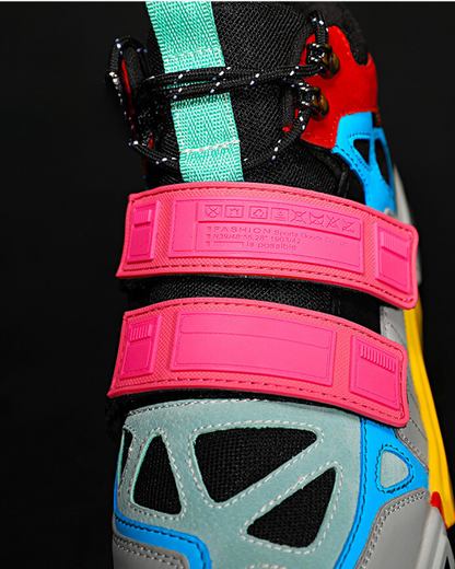 Baskets Unisexes Duo-Tone Vibrantes