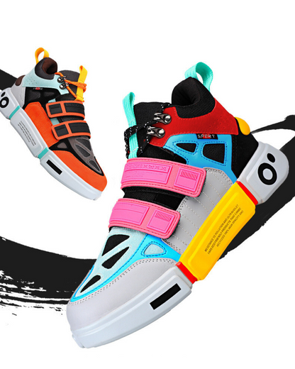 Baskets Unisexes Duo-Tone Vibrantes