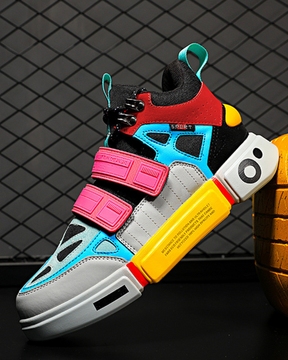 Baskets Unisexes Duo-Tone Vibrantes