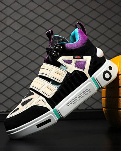 Baskets Unisexes Duo-Tone Vibrantes