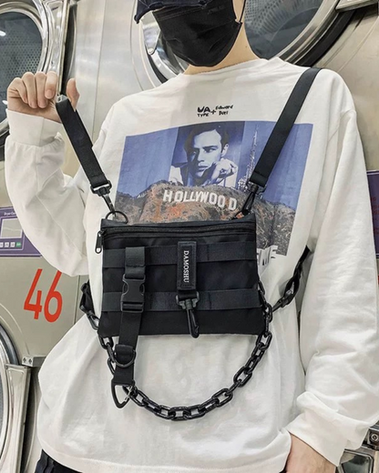 Sac de poitrine urbain élégant