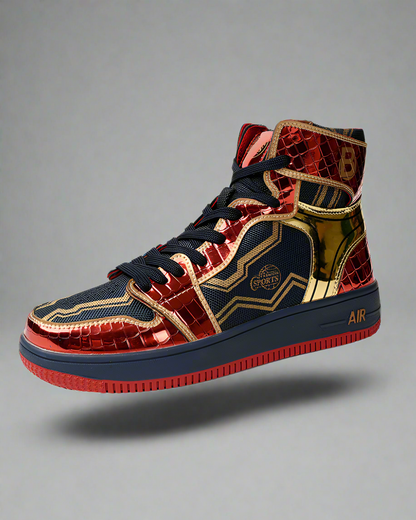 Baskets à Plateforme Montantes Élégantes