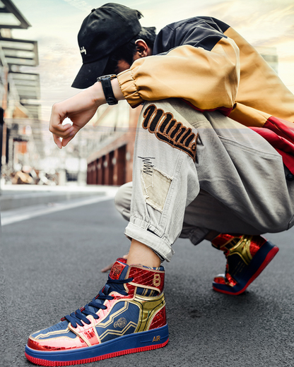 Baskets à Plateforme Montantes Élégantes