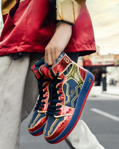 Baskets à Plateforme Montantes Élégantes