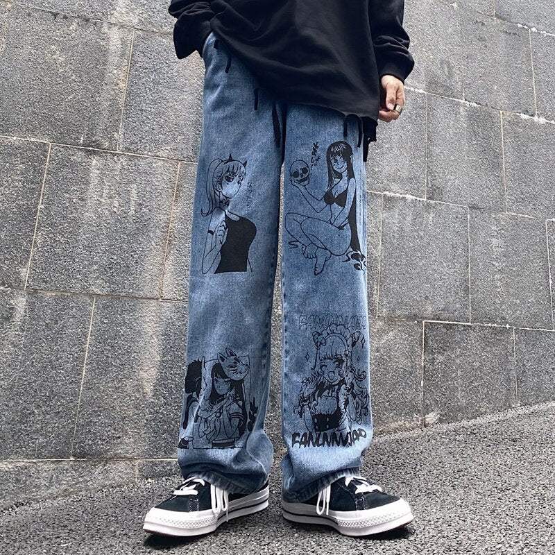 Jeans Anime Personnalisés