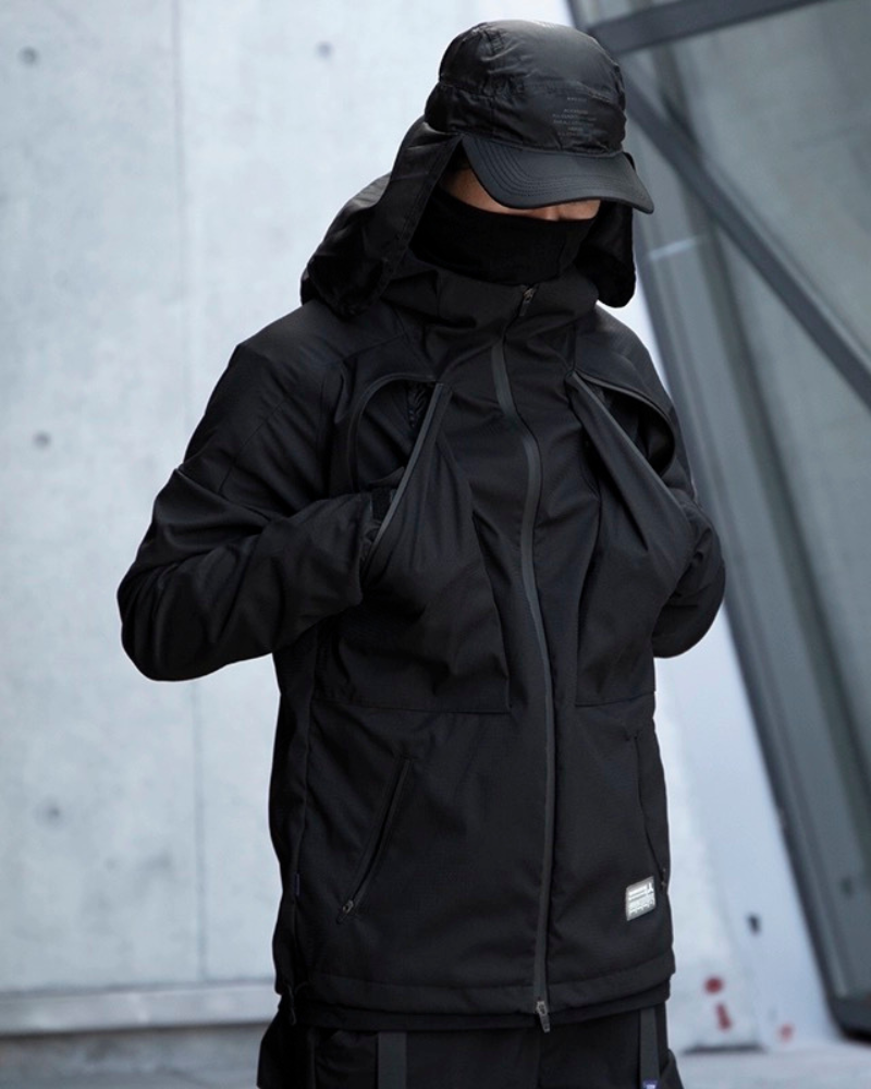 Veste Utilitaire Cyberpunk Dynamique