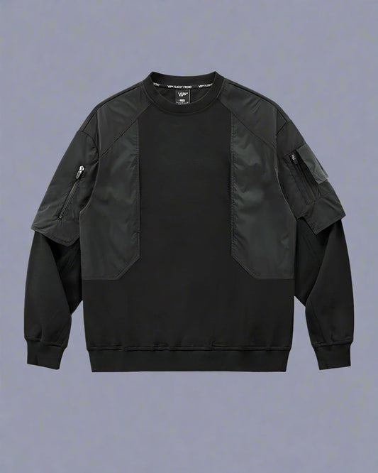 Design de Sweatshirt Moderne à Couches