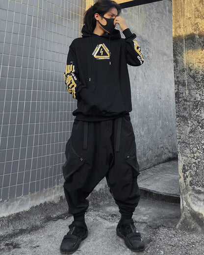 Hoodie Utilitaire Cyberpunk de Nouvelle Génération