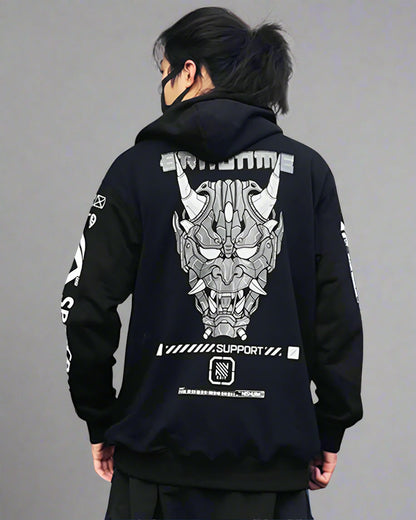 Hoodie Hannya Ninja de Nouvelle Génération
