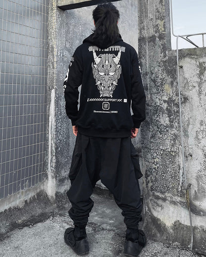 Hoodie Hannya Ninja de Nouvelle Génération