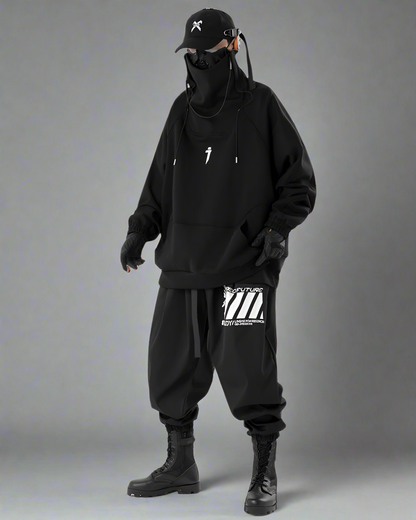 Sweatshirt Futuriste Oversized Chic