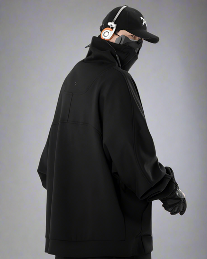 Sweatshirt Futuriste Oversized Chic