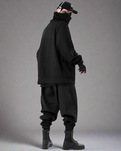 Sweatshirt Futuriste Oversized Chic