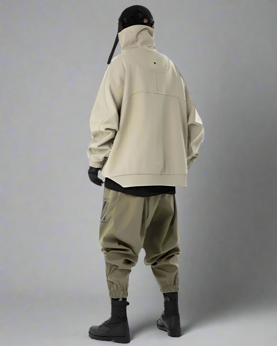 Sweatshirt Futuriste Oversized Chic