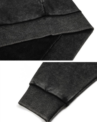 Sweat à Capuche Squelette Découpé Cool