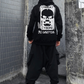Hoodie Graphique Crâne High-Tech