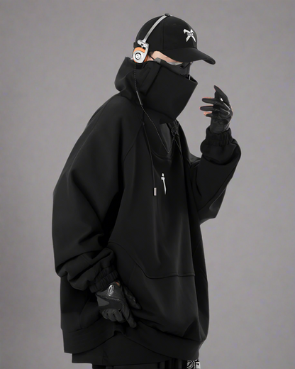 Sweatshirt Futuriste Oversized Chic