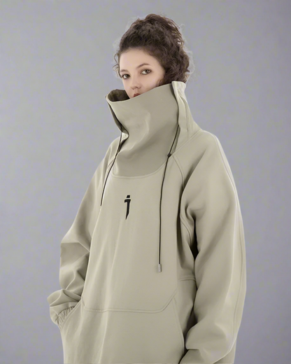 Sweatshirt Futuriste Oversized Chic