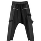 Pantalons utilitaires asymétriques tendance