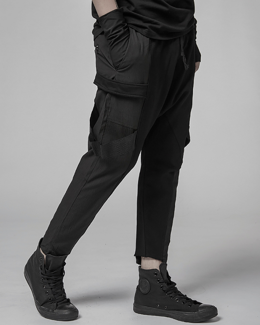 Pantalons utilitaires asymétriques tendance