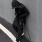 Hoodie Zippé Découpé Audacieux