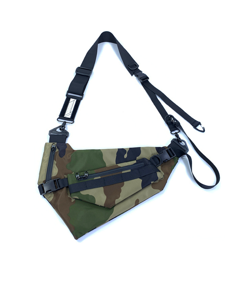 Sac à bandoulière noir multi-usages