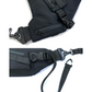 Sac à bandoulière noir multi-usages
