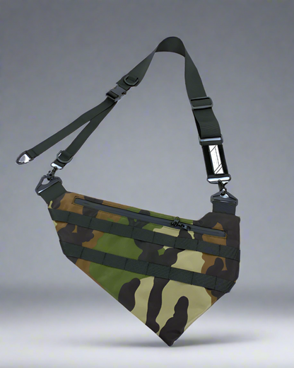 Sac à bandoulière noir multi-usages