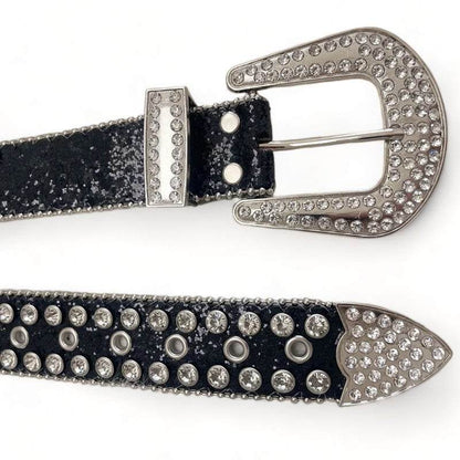 Ceinture de Cowboy Studded de Diamants