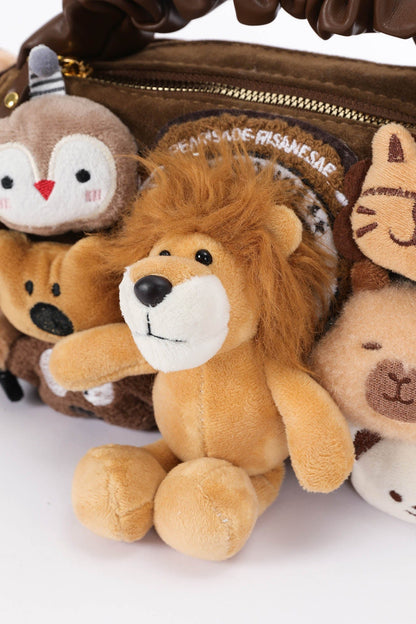 Sac de transport pour animaux en peluche charmant