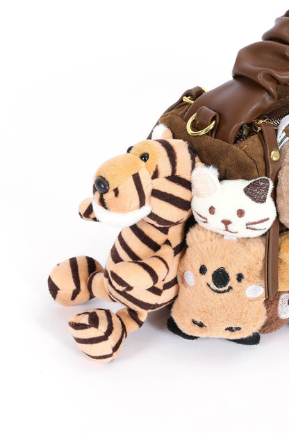 Sac de transport pour animaux en peluche charmant