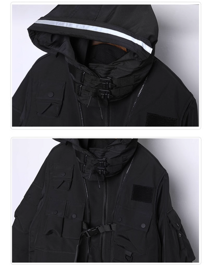 Manteau Cyberpunk Futuriste