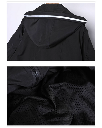 Manteau Cyberpunk Futuriste